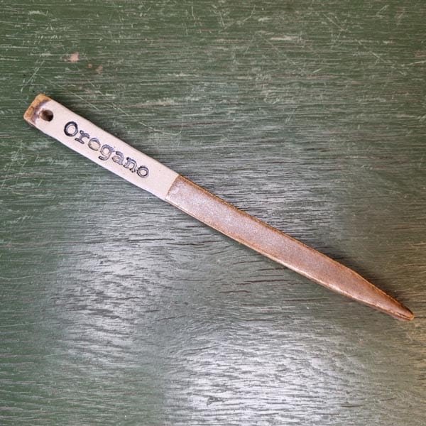 Bundgaard design Krydderurte Skilt Oregano