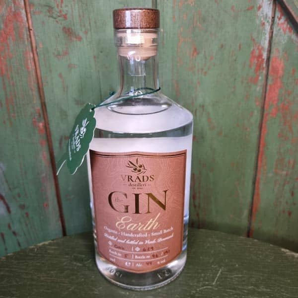 Vrads destilleri Gin Earth 70 cl.