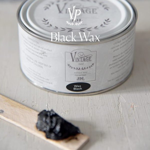 Vintage Paint Sort Voks 300 ml